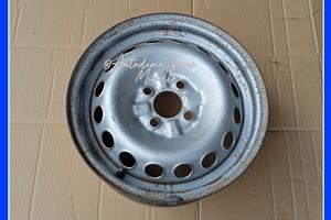 Cerchio in ferro 5,5 x 14 ALFA ROMEO 75 d'epoca