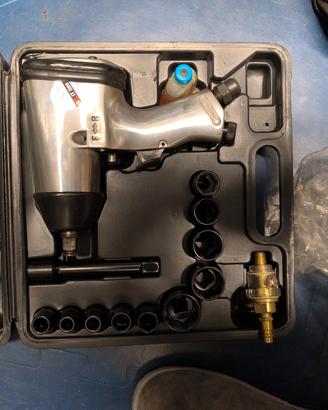 crick e pistola pneumatica per gomme 