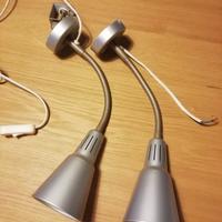 lampade a morsetto/applique