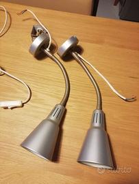 lampade a morsetto/applique