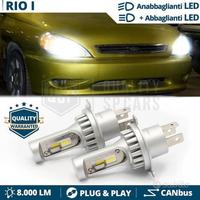Kit LED H4 Per KIA RIO 1 Anabbaglianti + Abbaglian
