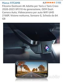 Dashcam Toyota Yaris Cross 