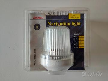 Luce di navigazione bianca Lalizas Classic S12