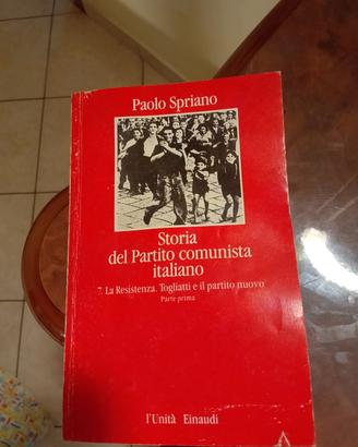 libro storia del partito comunista italiano vol.7 
