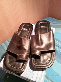 Sandalo infradito in pelle - Uomo