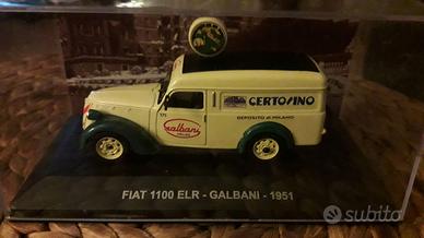 FIAT 1100 pubblicitario ELR - GALBANI - 1951 -