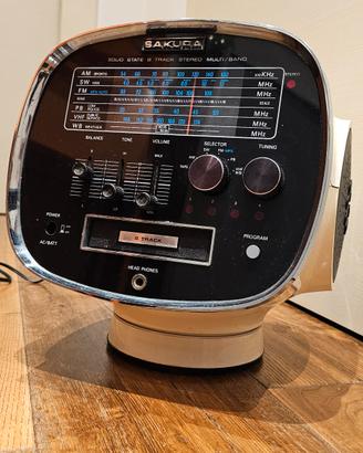 Sakura TCM 5500 Radio Super8 vintage modernariato