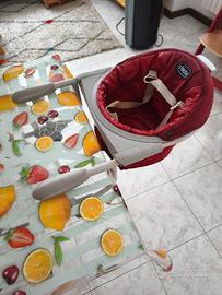 Seggiolino da tavolo Chicco 360 + sacca viaggio