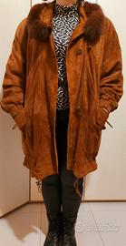 Cappotto Donna - vera pelle Renna- Made in Italy-M