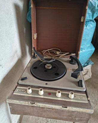 Giradischi d'epoca Alhof completo