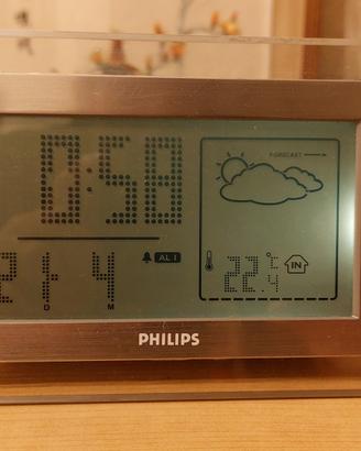 Radiosveglia con meteo multicolore