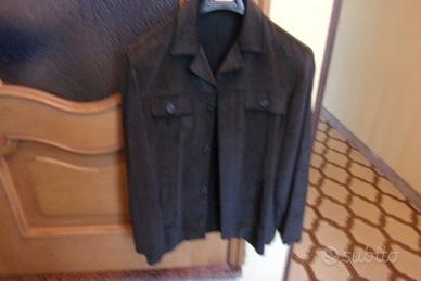 Elegante giacca uomo velluto nero M