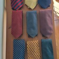 Cravatte da uomo, set da 9