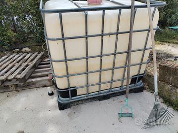 Cisterna 1000 Litri rubinetto