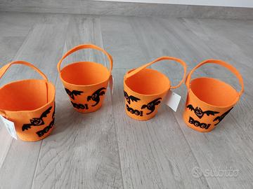 Secchielli halloween porta caramelle