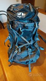 Zaino Trekking 90 Litri Night Cat Nuovo