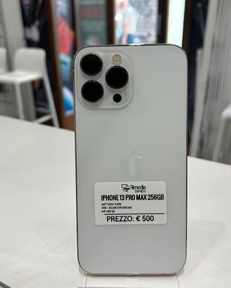 iPhone 13 Pro Max 256GB bianco usato garanzia 