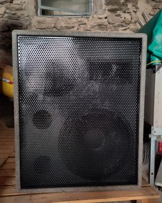 Cassa Artigianale da PA coni 10" e 15" + tweeter 