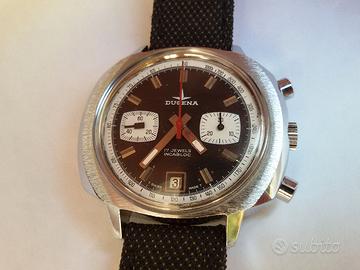 cronografo dugena valjoux 7734 vintage