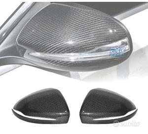 GUSCI SPECCHI PER MERCEDES W205 W222 IN CARBONIO