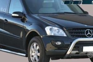 Mercedes ML 2006> Bull Bar e pedane acciaio inox