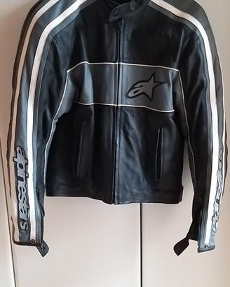 Giacca moto in pelle Alpnestars tg. 52