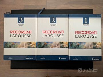 DIZIONARIO MEDICO RECORDATI  LAROUSSE. 3 VOLUMI
