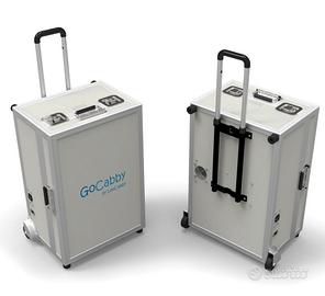 trolley porta tablet/attrezzi ricarica