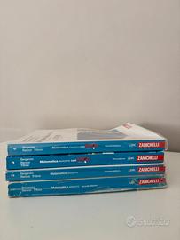 Set libri matematica azzurro