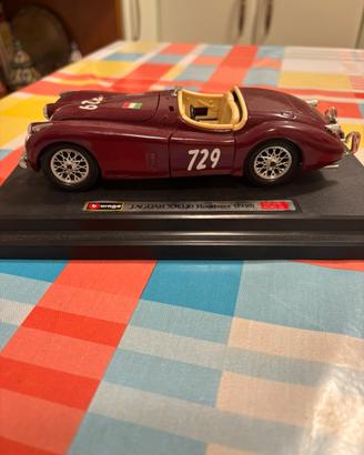 Macchinina Bburago 1000 Miglia Jaguar XK120