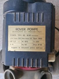 elettropompa rover 