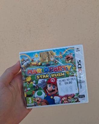 Mario Party star rush Nintendo 3ds Sigillato 