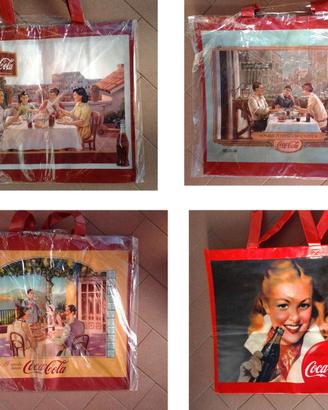 COCA COLA borse zainetti sacche magliette gadgets