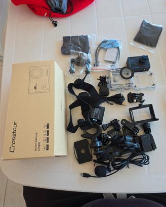 crosstour ct9900 action cam 4k wifi stabilizzata