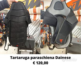 TARTARUGA  PARASCHIENA  MARCA DAINESE .