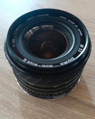 Sigma Macro MF Mini Wide II 28mm f2.8 Olympus