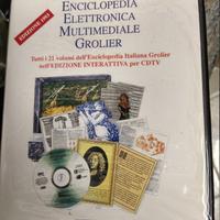 Enciclopedia multimediale Grolier Commodore CDTV