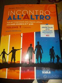libro scolastico "Incontro con l'altro"