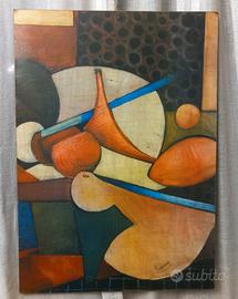 Quadro Stampa Astrattismo 50 x 70 compensato carto