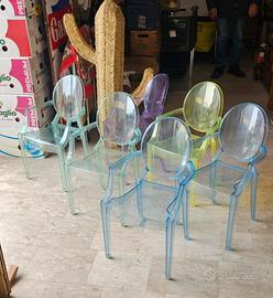 6 seggioline Kartell x bambini 