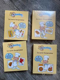 Le carte sorpresine mulino bianco clementoni
