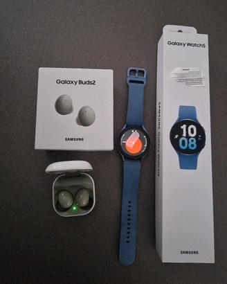 samsung galaxy watch 5 e galaxy buds2