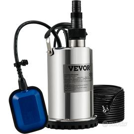 Pompa Sommersa Elettrica da Drenaggio Acqua Sporca