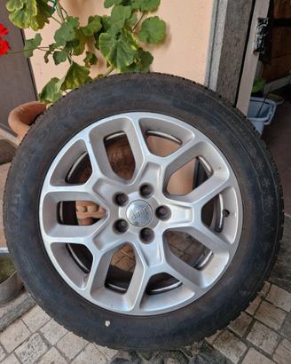 Cerchi Jeep Renegade 17 con gomme invernali