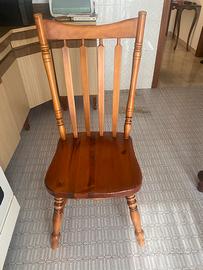Sedia in legno