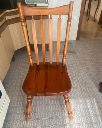 Sedia in legno