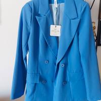 blazer azzurro M
