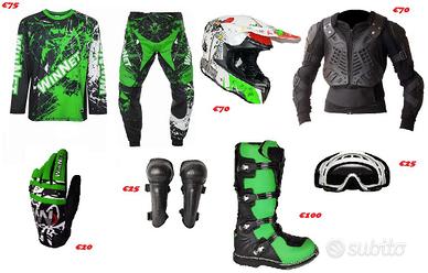 Abbigliamento per moto cross enduro fuori strada