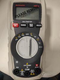 Tester Multimetro Digitale Multimetrix DMM 54