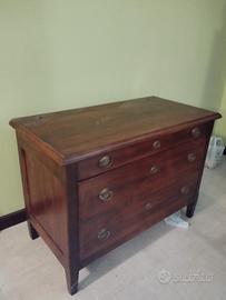 Como con ribalta in noce 